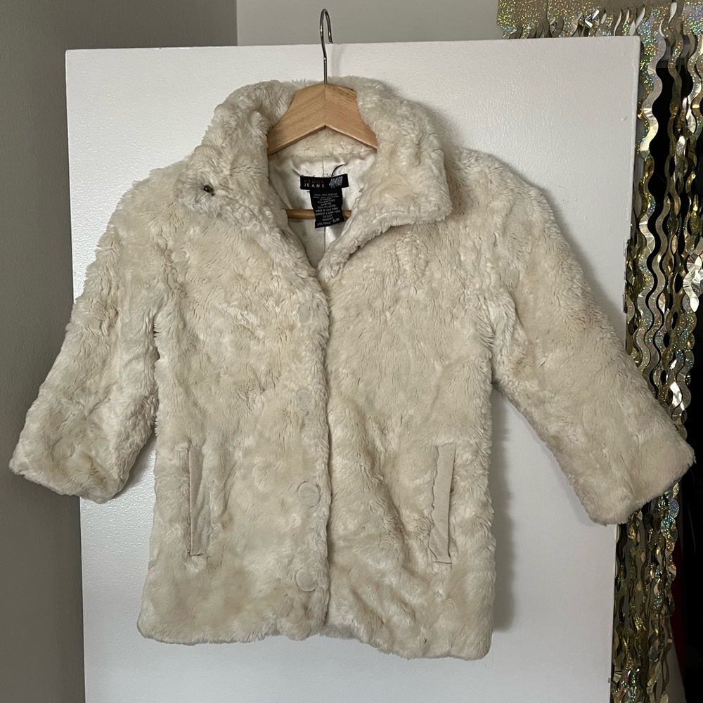 Armor Jeans fluffy kid size small jacket